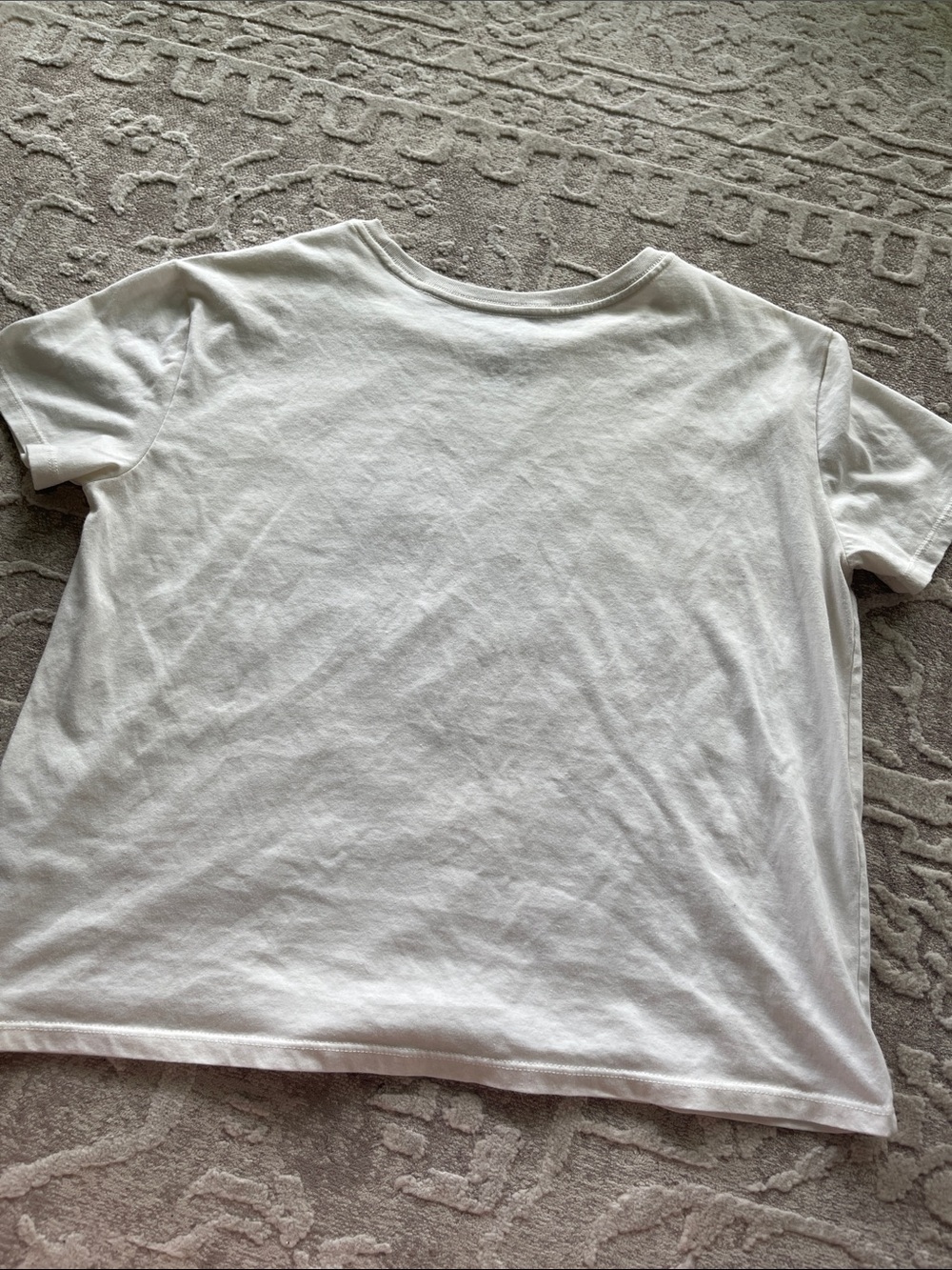 FIFTH SUN Cream Floral Graphic Tee - X-Large - Picture 4 of 4